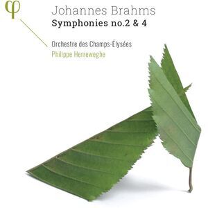 Brahms / Herreweghe - Johannes Brahms: Symphonies Nos 2 & 4  CD